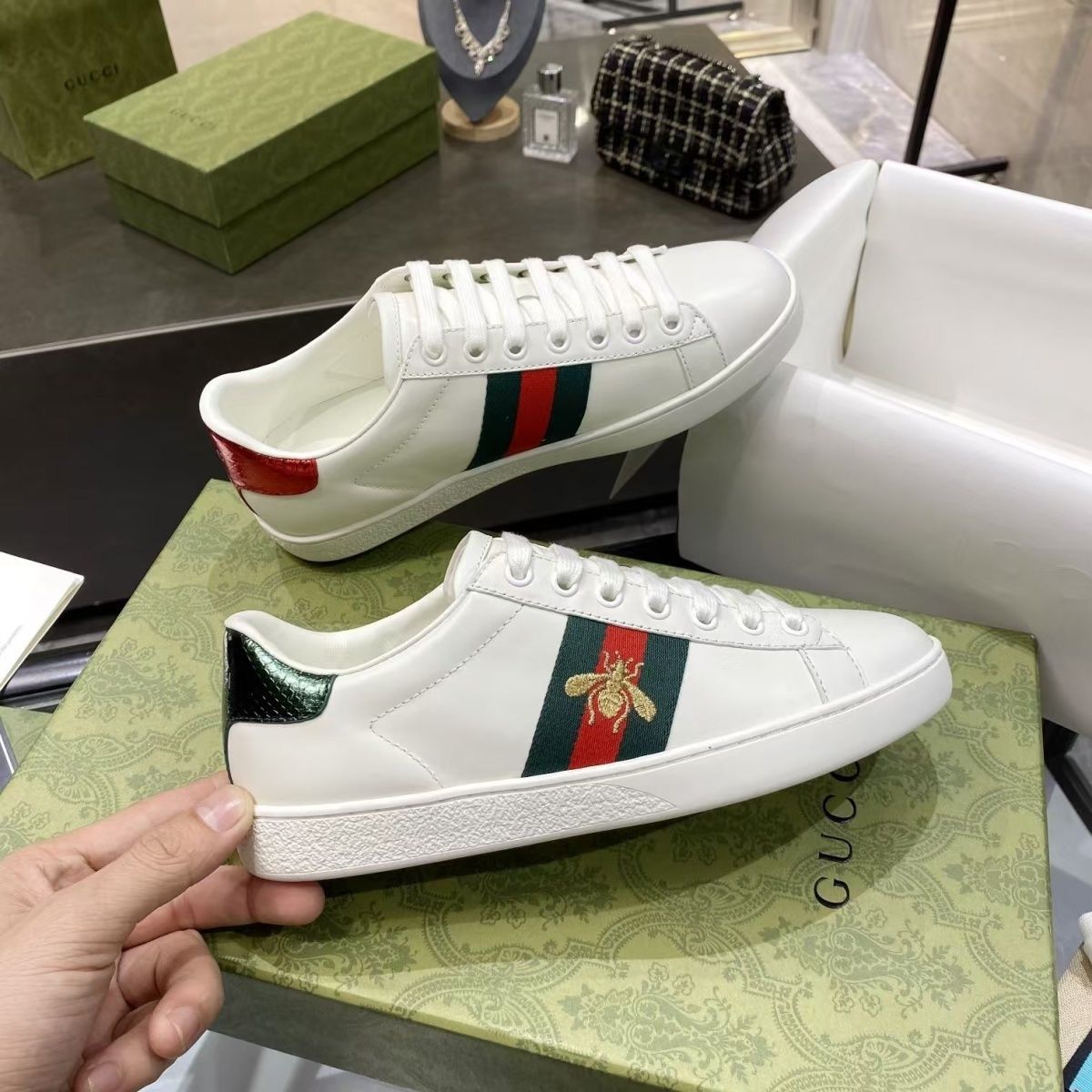 GUCCI shoes & Hermes shoes -2