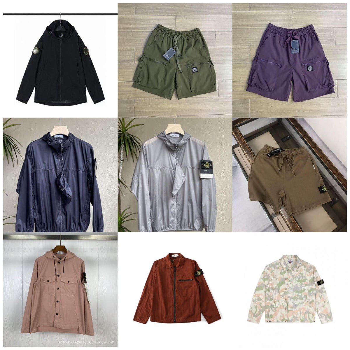 Stone Island Jackets shorts t-