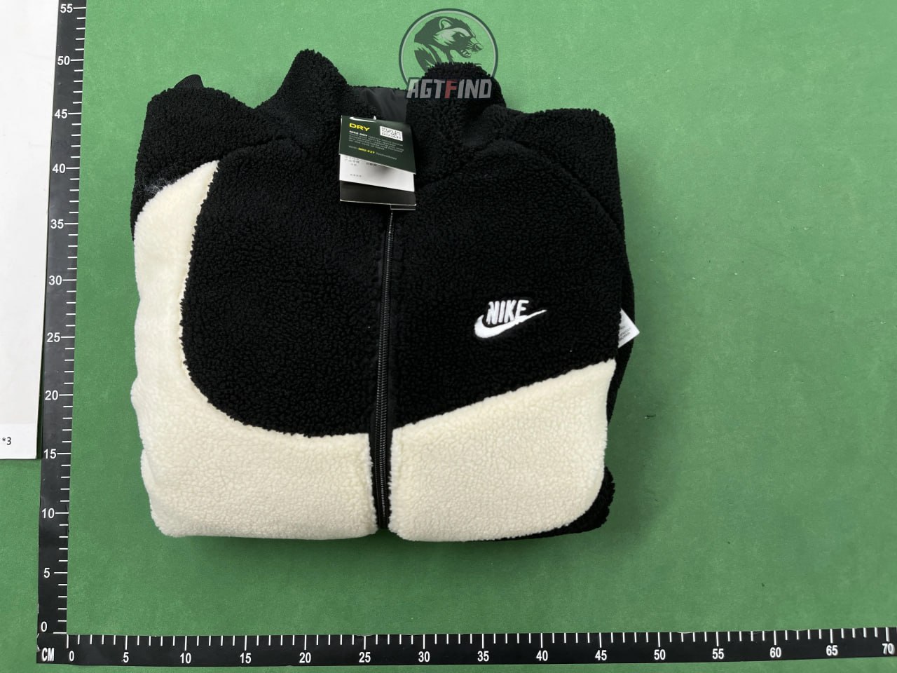 NIKE lamb wool coat -4