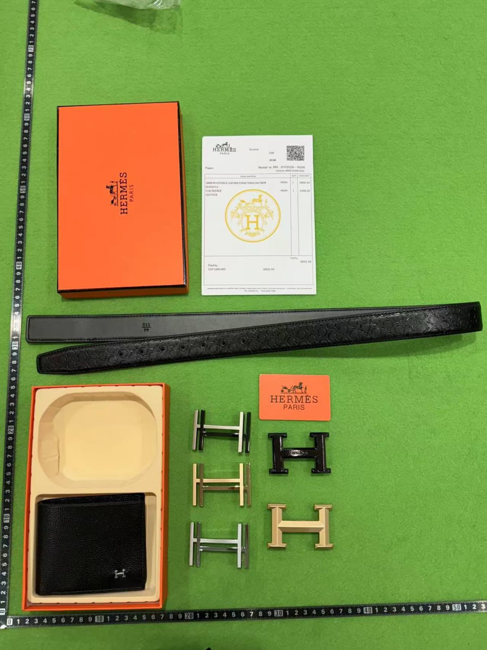 Brand belt wallet gift box -2