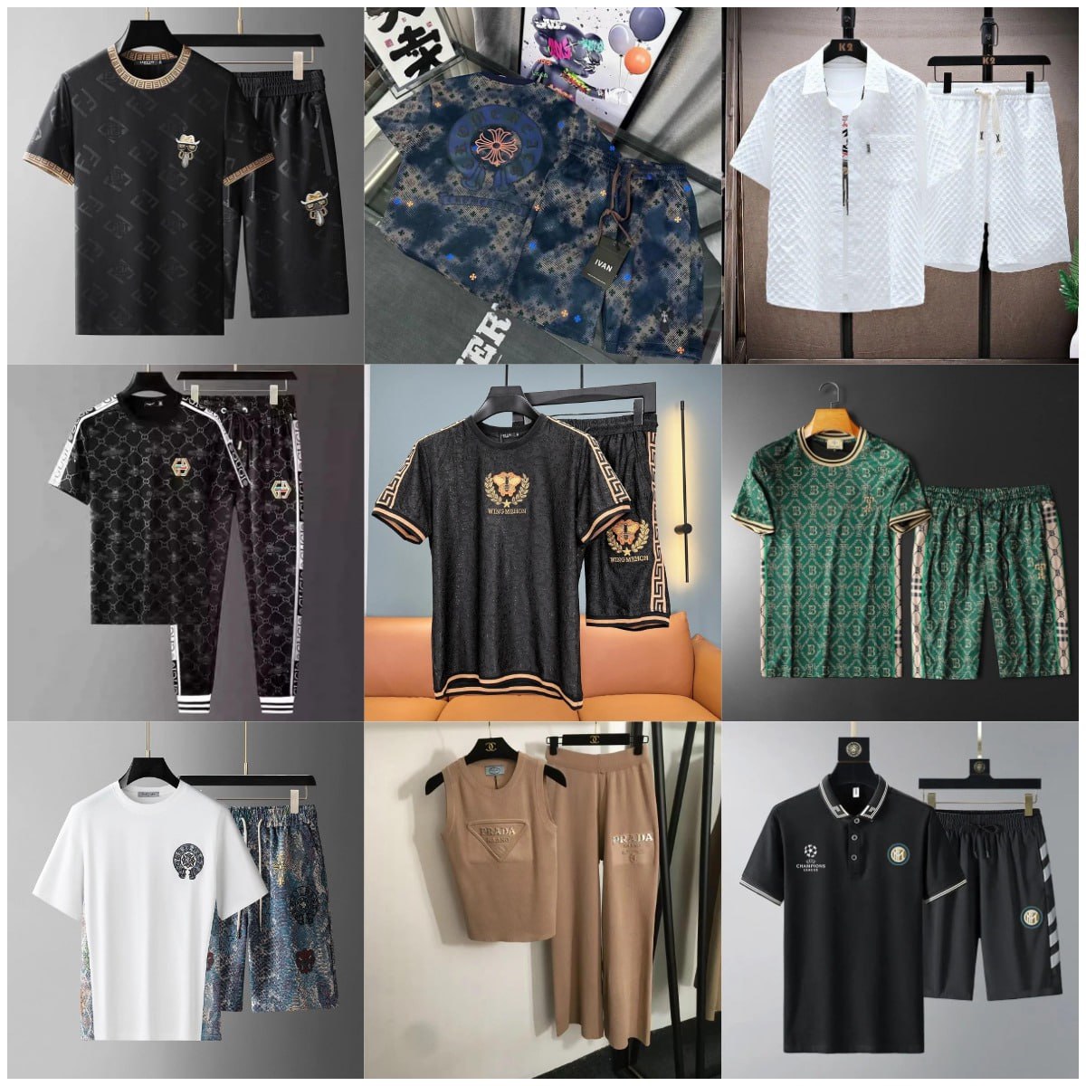 Chrome Heart  gucci  Burberry 