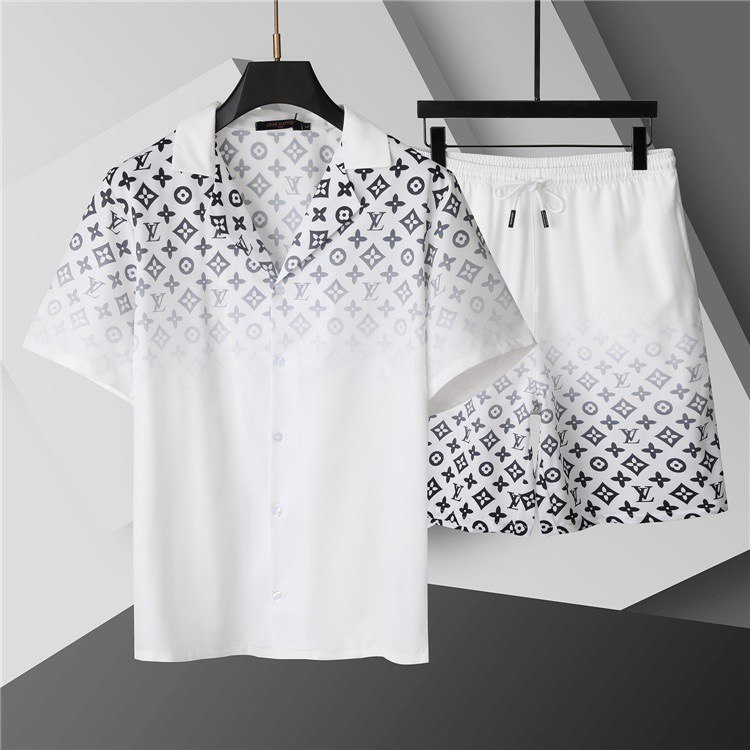 Burberry LV Dior Gucci t-shirt Shorts Suits -4