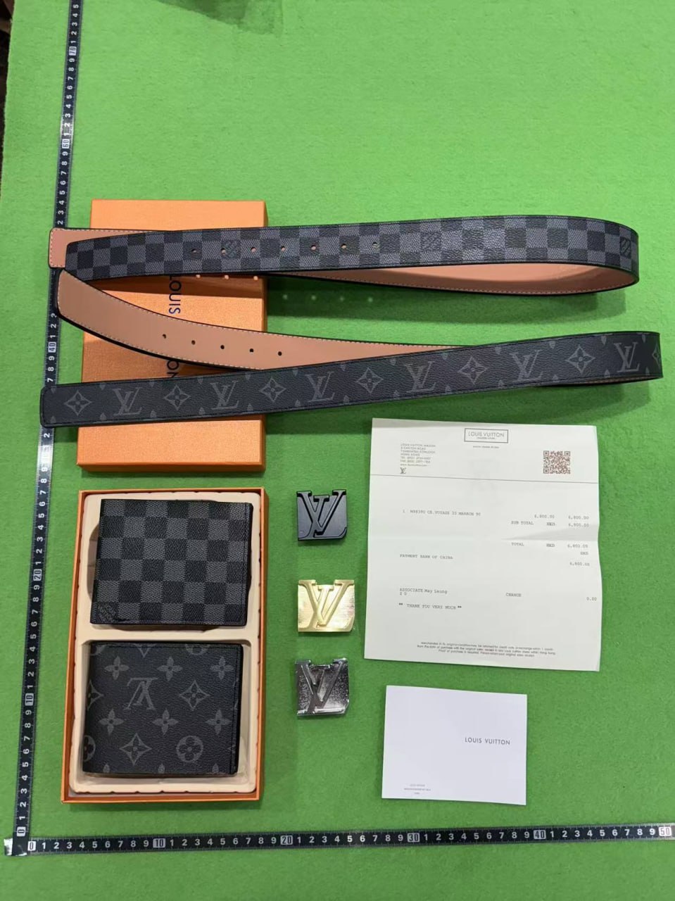 Hermes belt wallet gift box  -2