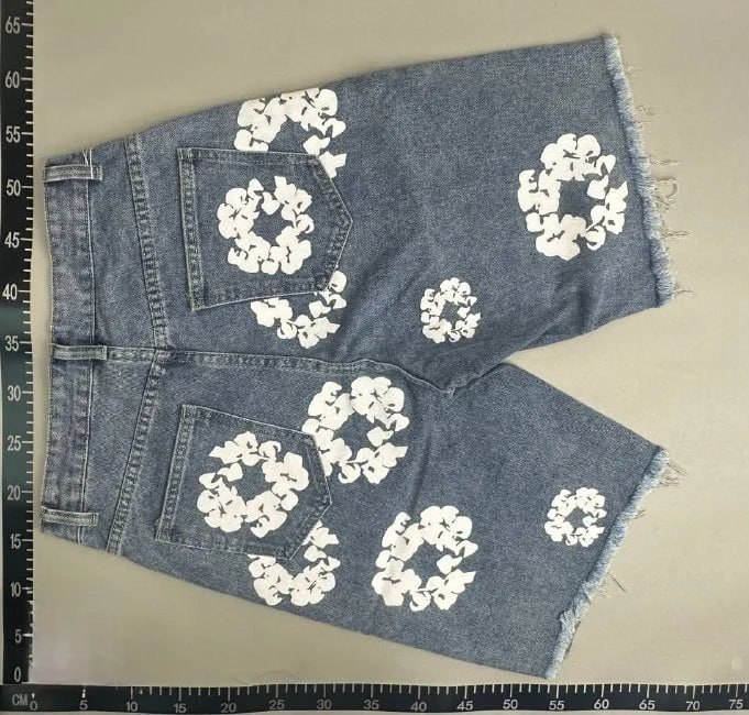 DENIM TEARS DENIM SHORTS -3