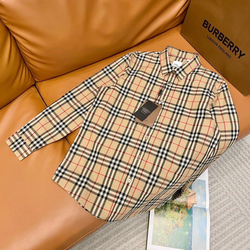 Burberry  shorts  shirt  -3
