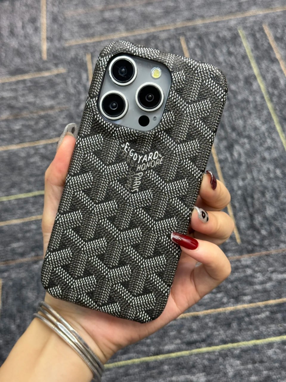  Goyard Phone Case 