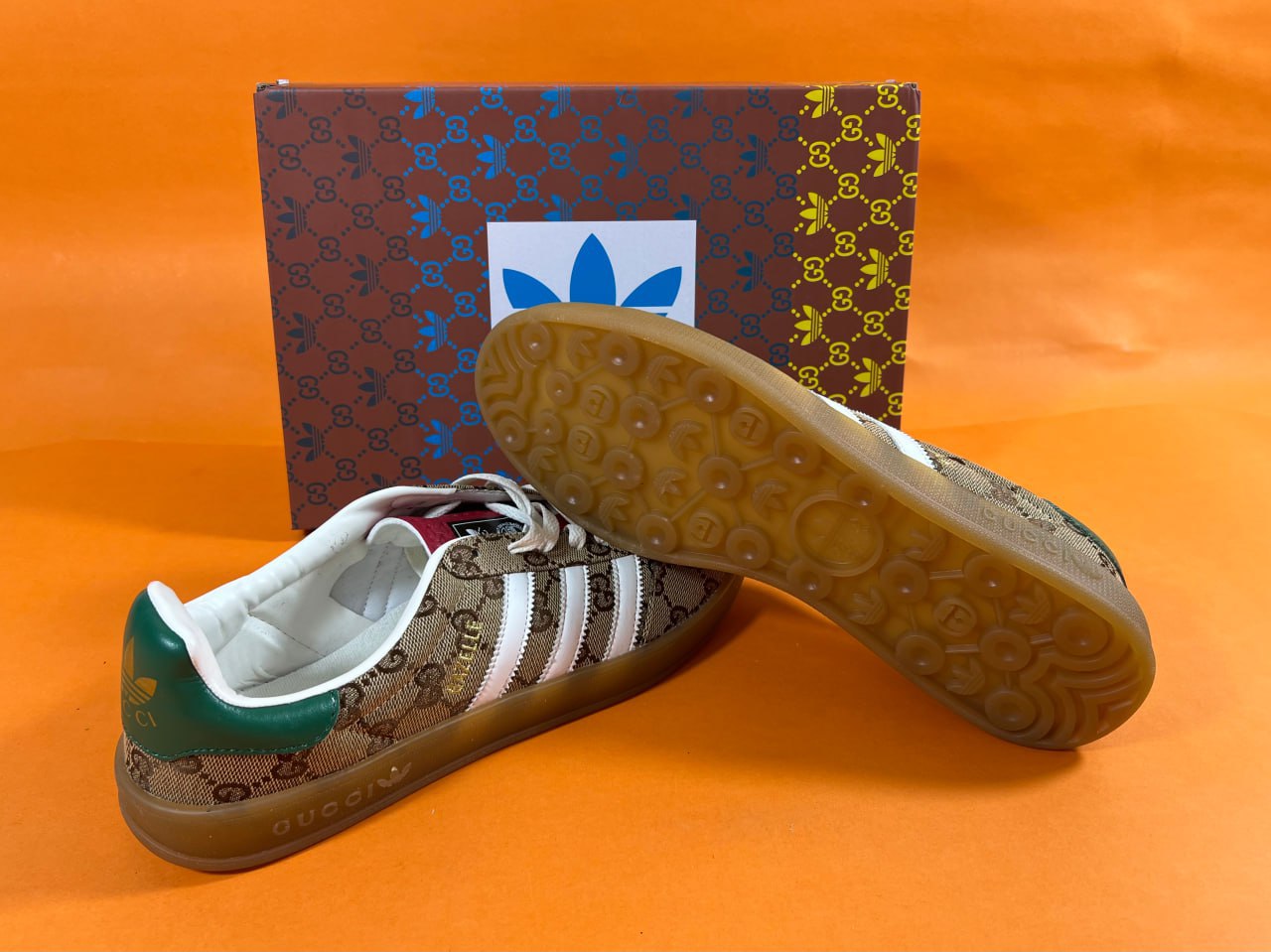 Adidas Gazelle × GUCCI -5