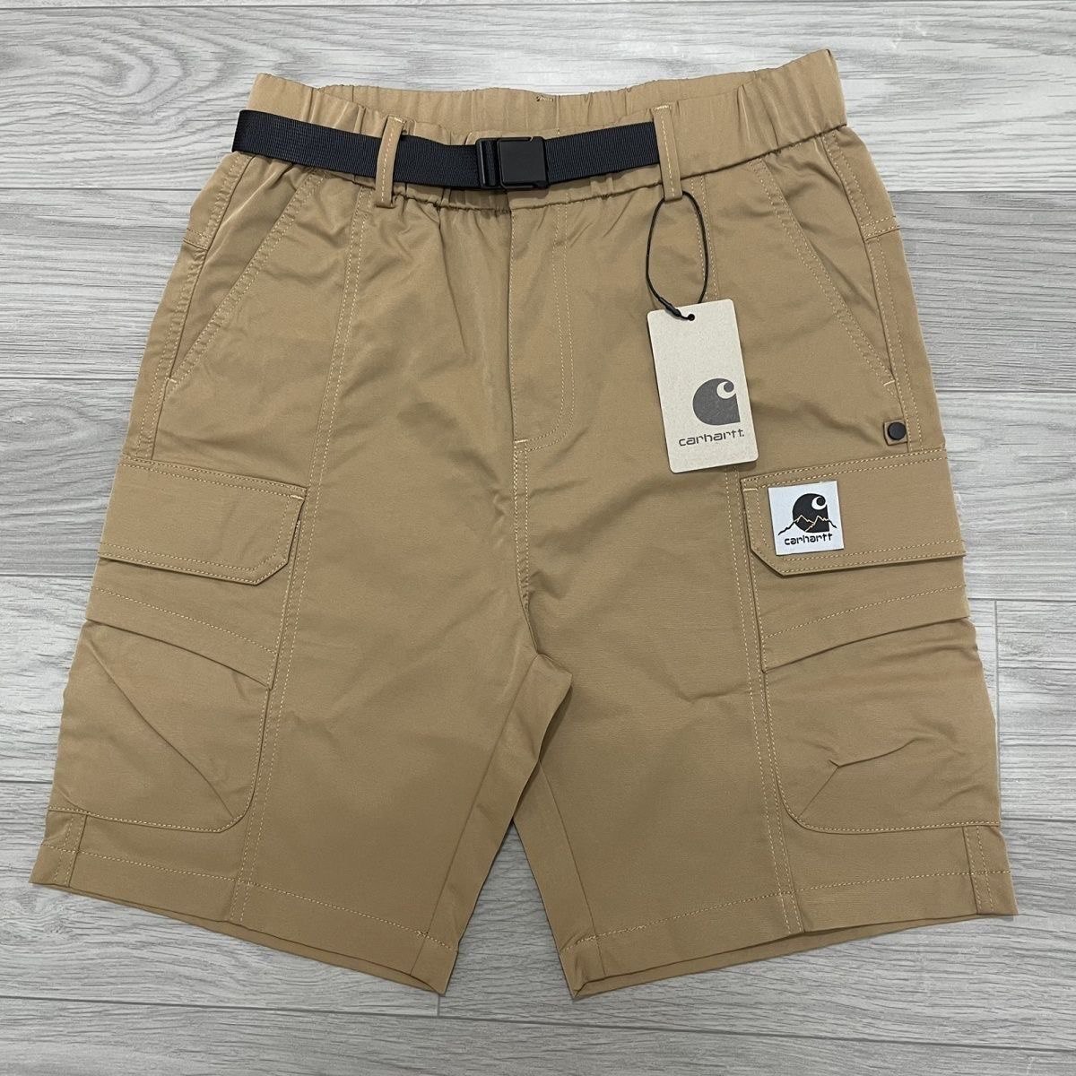 Carhartt  T-shirt tee shorts POLO Suits set -3