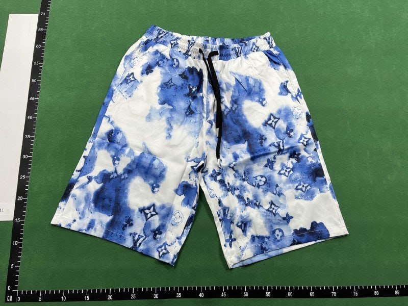 LV Louis Vuitton shorts suit amiri Gucci Balenciaga short-sleeved shirt -3