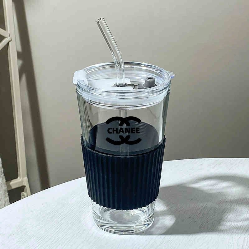Chanel straw cup -4
