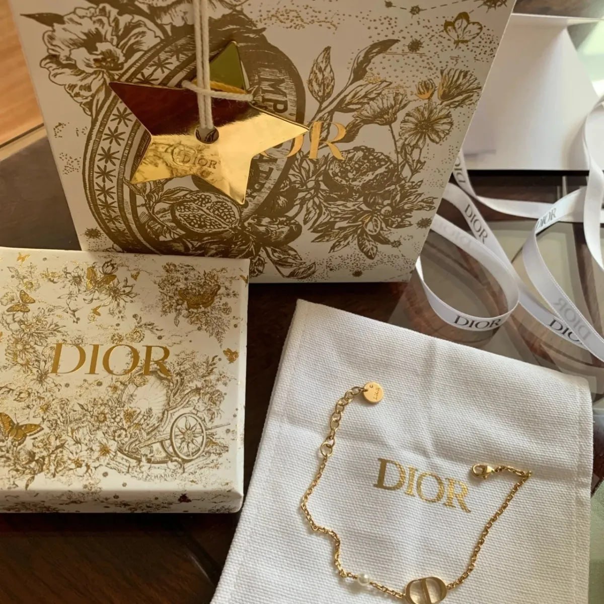 Dior bracelet necklace -3