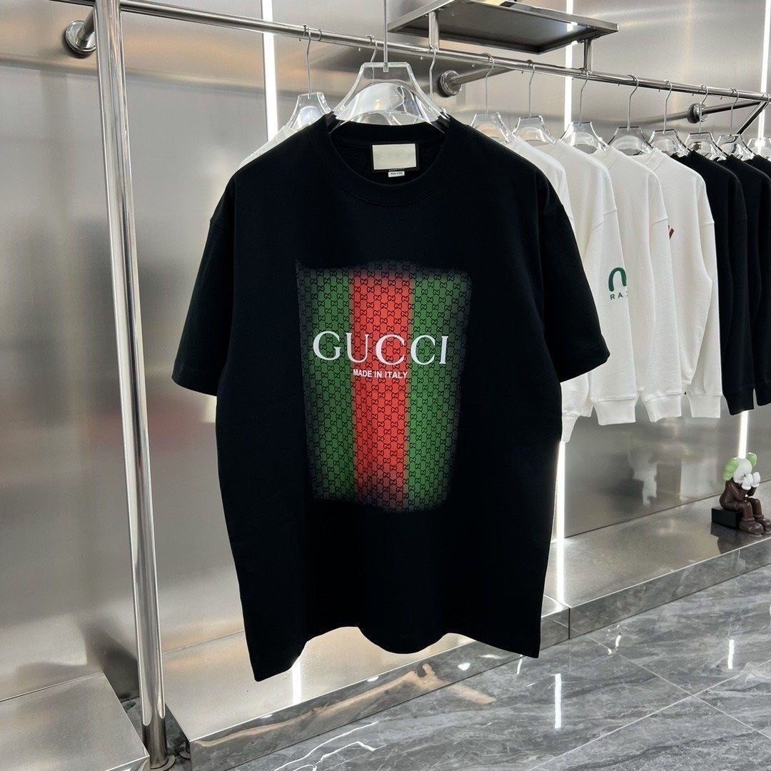 Gucci Versatile Fashion Short Sleeves -4