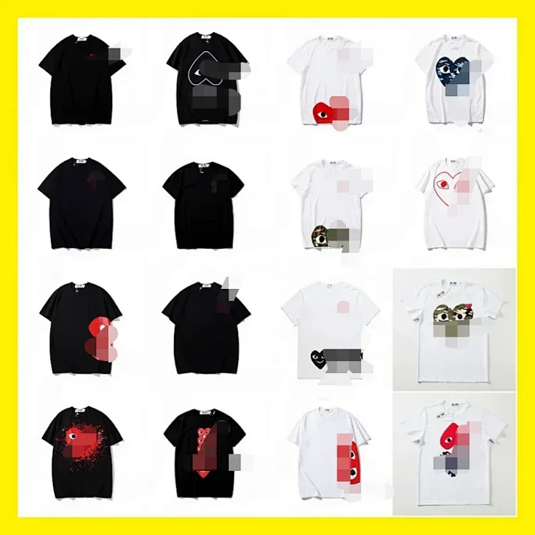 CDG Play T-shirt Tee （40 Style
