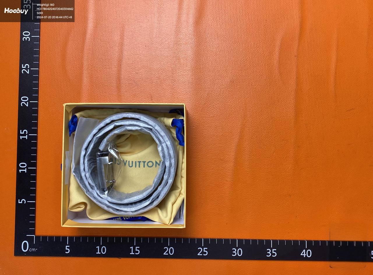 __LV leather belt -2