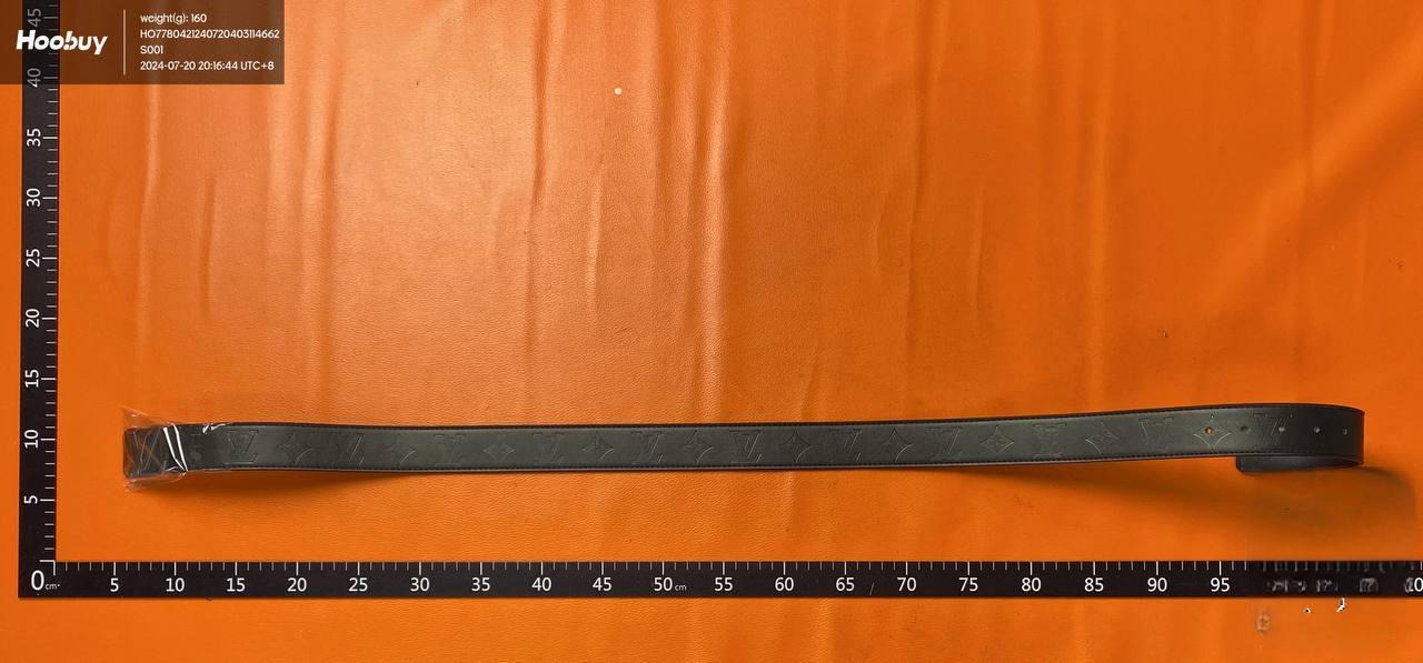 __LV leather belt -3