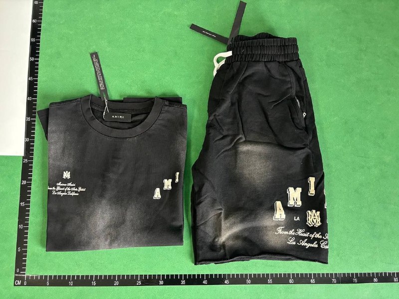 AMIRI T-shirt  & Shorts Suit -4