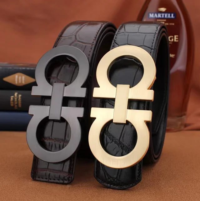 Ferragamo belt/Louis Vuitton b