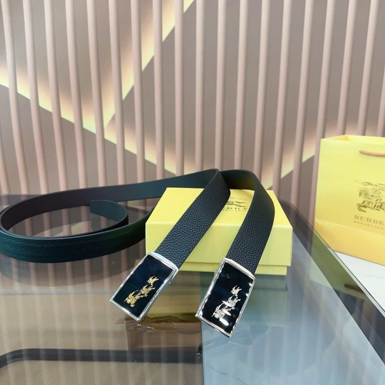  Burberry belt high quality -4