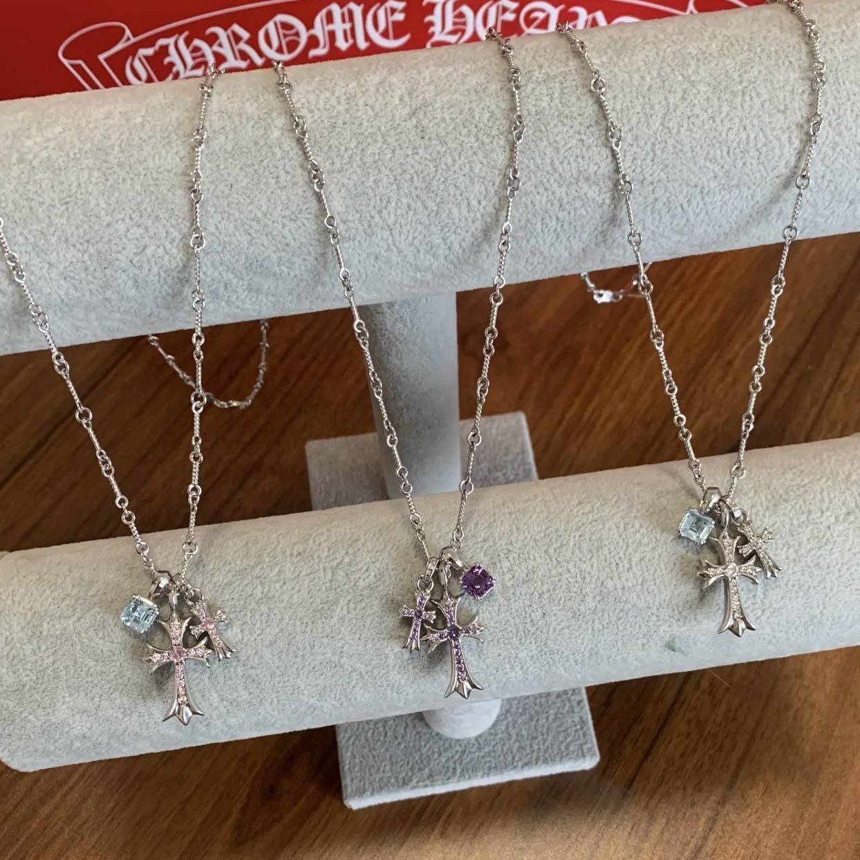 Chrome Hearts Cross Necklace Products -4