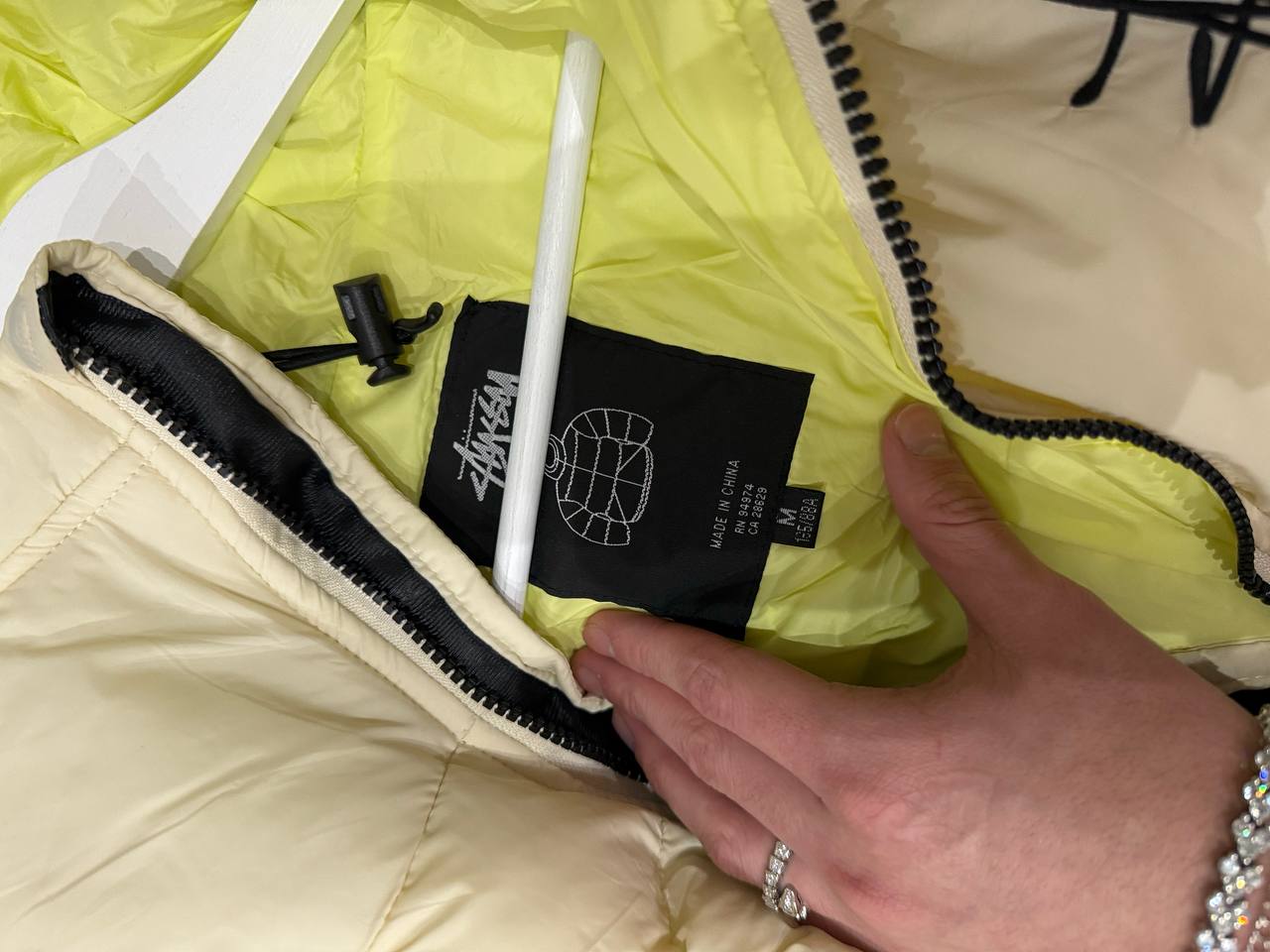 Stussy down jacket  -5