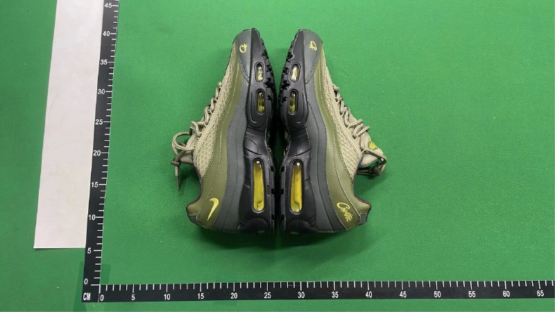 The Nike x Corteiz Air Max 95 'Tour Yellow -3