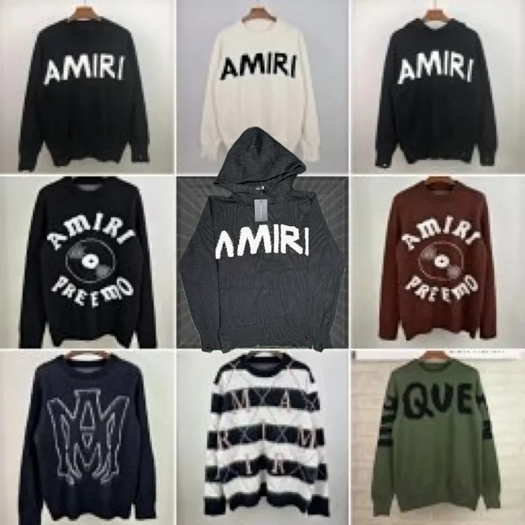 Amiri Logo Hoodies/Sweaters 38