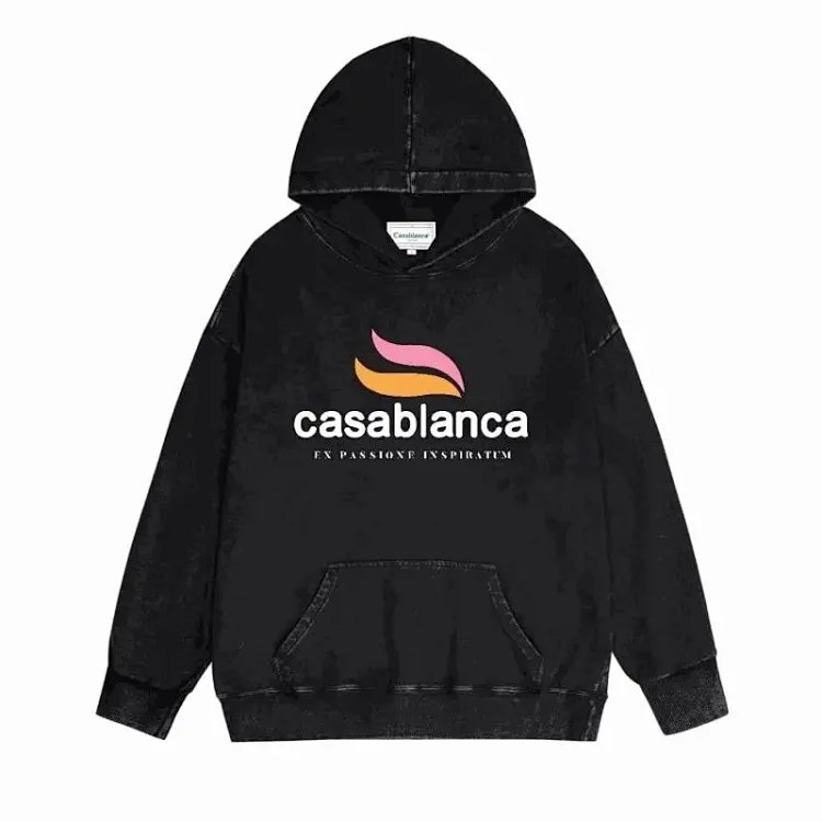Casablanca New tennis club logo personalized print hoodie（18 styles) -3