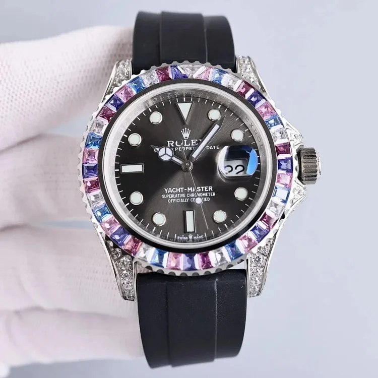   Rolex rainbow ring watch（36 styles) -3